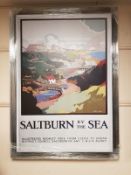 A railway advertising picture : Saltburn by the Sea,