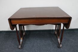 An early twentieth century mahogany sofa table