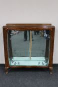 A 1930's Art Deco display cabinet