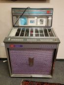 A mid twentieth century Rock-Ola juke box GP 160,