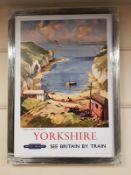 A railway advertising picture : Yorkshire,