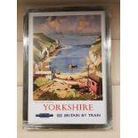 A railway advertising picture : Yorkshire,