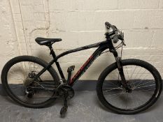 A Specialized Pitch mountain bike with front suspension