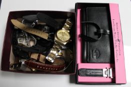 A quantity of wristwatches,