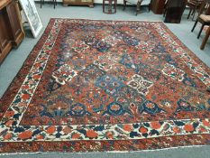 An antique Bakhtiari carpet, West Iran,
