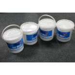 Four tubs of fuel express ice melt (10kg in each tub)