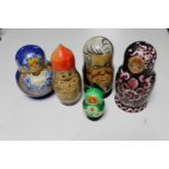 Five Russian dolls,