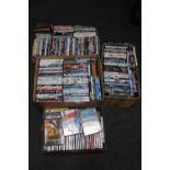Four crates of DVD's