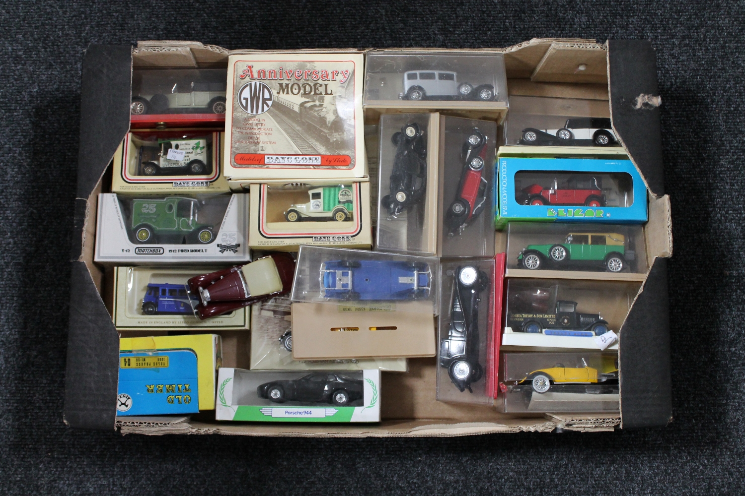 A box of die cast model vehicles : Days Gone By,