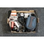 A box of cameras : Canon,