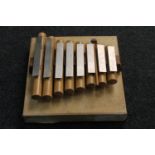 A xylophone