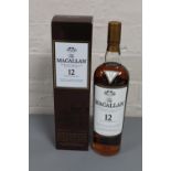 The Macallan, Highland Single Malt Scotch Whisky, 12 years old, 700ml, in retail box.