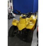 A petrol quad bike (no key)