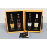 Glenmorangie, Highland Single Malt Scotch Whisky, four 10cl bottles in presentation box.