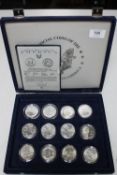 A collection of American silver coins; Seven .