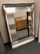 An all glass wave mirror,