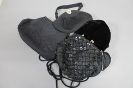 Four lady's evening bags (4)