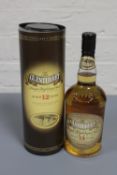 The Glenturret, Single Highland Malt Scotch Whisky, aged 12 years, 70cl, in presentation tube.