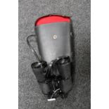 Set of cased Prinz 16 x 50 binoculars