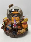 A Disney Winnie the Pooh & Friends musical and light up snow globe in original box