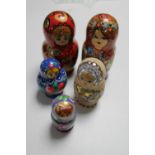 Five Russian dolls,