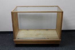 An early 20th century shop display cabinet