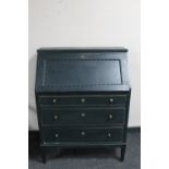 A 20th century continental painted bureau