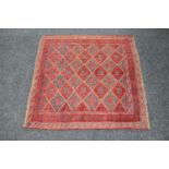 A Gazak rug 108 cm x 113 cm