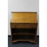 An oak bureau