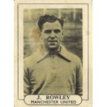 WILKINSON, Popular Footballers, No. 16 Rowley (Manchester United), scuff to one corner, G