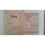 THEATRE, signed programmes, inc. Joan Sutherland, Lorri Lail, George James, Frederick Harvey; Anne