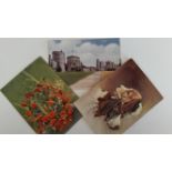 PHILLIPS, postcards, inc. complete (5), Our Puppies, Our Glorious Empire, Garden Studies, Beauty