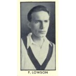 THOMSON, County Cricketers, creased (3), about G to EX, 60
