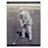 CHURCHMANS, Famous Golfers 2nd, complete, large, G to VG, 12