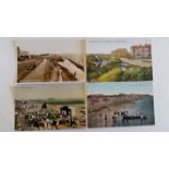 POSTCARDS, coastal selection, inc. The Harbour Bridlington, Princess Pier Torquay, Promenade & Cliff