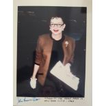 CINEMA, private colour photo of Judy Garland, half-length taken at the Hotel Area, New York (