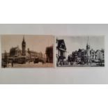 POSTCARDS, Leicester, Clock Tower & Centre, pu (1), G, 2