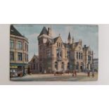 POSTCARD, art style, Post Office Halifax, pu, G