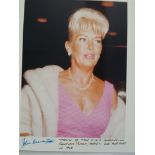 CINEMA, private colour photo of Doris Day, half-length taken at the C.B.S. Convention at Century-