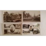 POSTCARDS, Whitwick (Leics), 1900s, inc. multi-views (2), Manor House & woods Gracedieu etc., G to