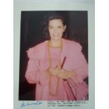 CINEMA, private colour photo of Jane Russell, half-length taken at the R.C.A. building after an