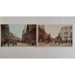 POSTCARDS, Leicester, Granby Street, pu (1), G, 2