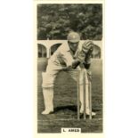 MILLHOFF, Famous Test Cricketers, complete, standard, VG to EX, 27