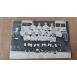 FOOTBALL, postcard, Sheffield Wednesday 1904/5, pu 1906, w.t.f., G