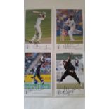 CRICKET, signed CCP cards, Nos. 249-296, inc. McKenzie, Nel, Harmison, Kirtley, Cairns, Katich,