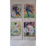 CRICKET, signed CCP cards, Nos. 201-248, inc. Jayawardene, Sangakkara, Muralitharan, Arnold, Vaas,