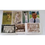 CRICKET, postcards, mainly modern, inc. New Zealand 1937 & 1958, Blythe/Fielder/Humphreys; ECB & TCB