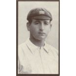 HILL, Famous Cricketers (1912), No. 23 Tarrant (Middlesex), blue back, slight scuffing to brown