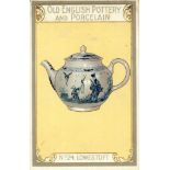 LEA, Old English Pottery & Porcelain (p/c), complete, advert backs (7), not postally used, slight
