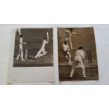 CRICKET, press photos, 1946-1947, Australia & England, inc. 1946/7 Ashes, showing Evans, Bradman,